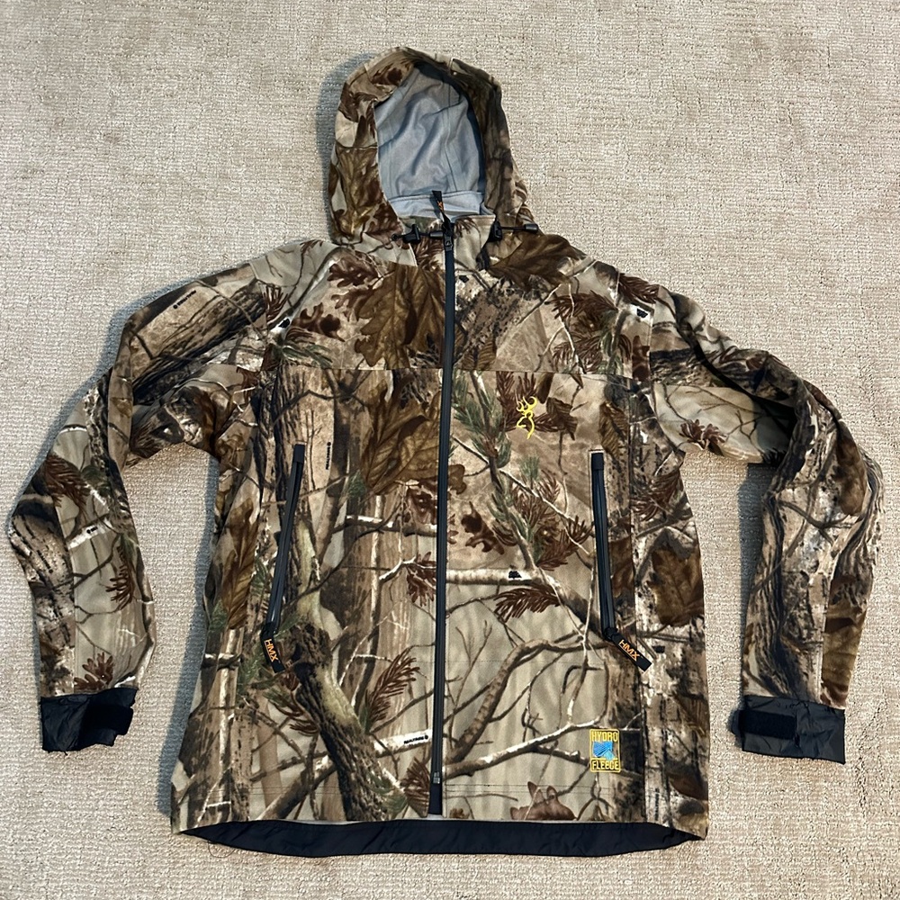 Browning Men’s  Camo soft Raincoat medium